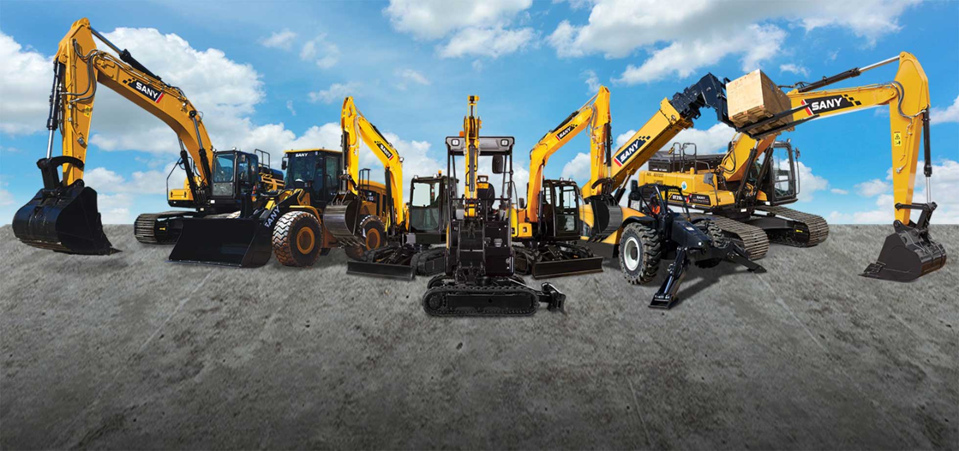 Sany Equipment Share Equipment sales